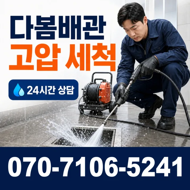 전남광주 진도군 임회면 서망항길 배수구뚫기 상담 이미지 4